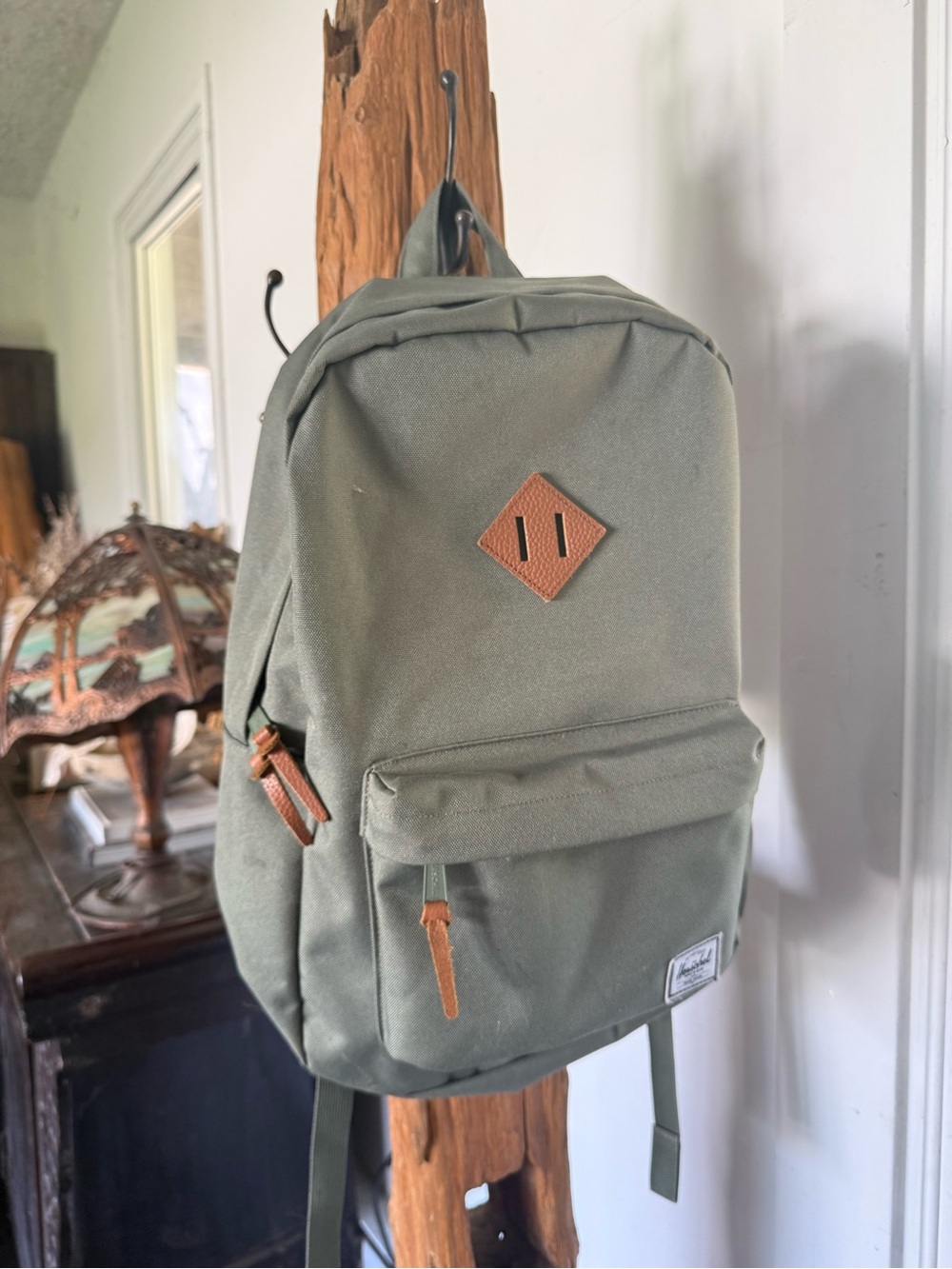 Herschel Heritage Backpack – Olive/Sage Green | 24L